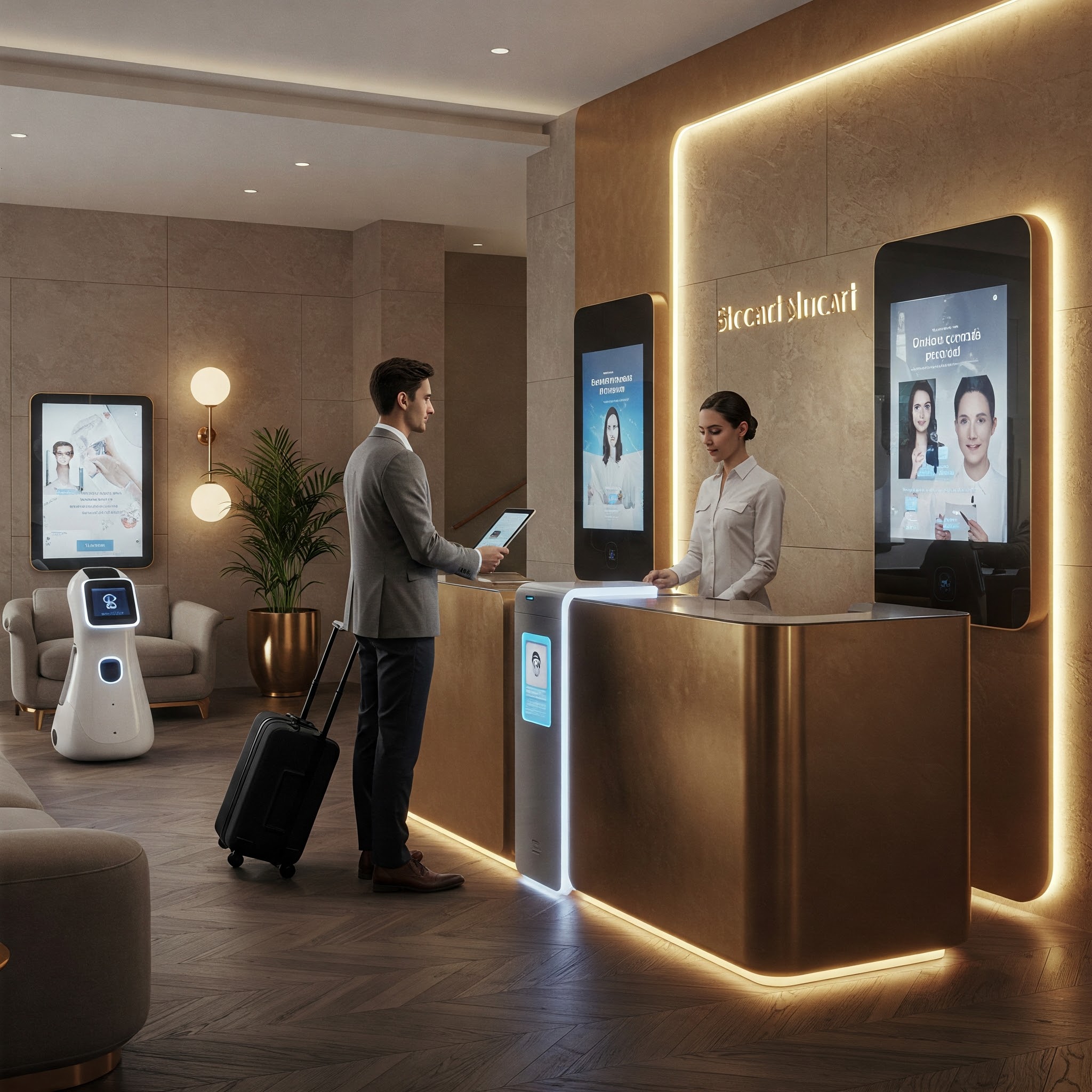 hotelaria, inovação, transformação digital, automação, inteligência artificial, dados, hospitalidade, futuro da hotelaria, experiência do cliente, personalização, tecnologia na hotelaria, turismo inteligente