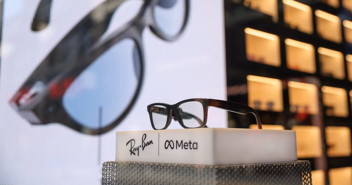 Meta paga US$ 3,5 bilhões por participação na dona do Ray-Ban