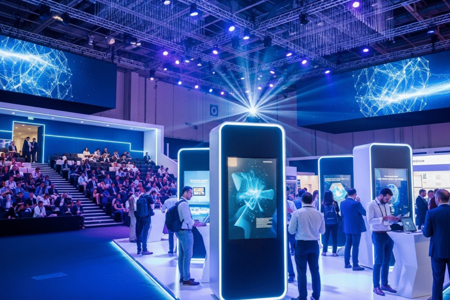 eventos inovação, eventos tecnologia, outubro de 2025, inteligência artificial, feiras tecnológicas, eventos no Brasil, networking, transformação digital, Futurecom, AI Brasil, Sebrae, StartSe, inovação industrial